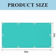 thumbnail image 3 of Turquoise Fluorescent Light Covers, Modern Pure Turquoise Magnetic Light Covers for Ceiling Lights, Fluorescent Ceiling Shade Filters for Classroom Bedroom Office 4x2Ft x 4PCS, 3 of 8
