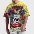 thumbnail image 3 of Camisetas de Disney Pixar Cars Lightning McQueen para hombre, ropa, camisetas de dibujos animados, camisetas casuales para niños, niñas y adolescentes, 3 of 4
