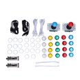 thumbnail image 1 of 2-Player LED Arcade DIY Kit, Arcade Game Kit Arcade Game DIY Parts Kit, Two Player Version Arcade Game DIY Kit, LED Button 8 Way Joystick  For  XP/7/ 8 Arcade Games, 1 of 8