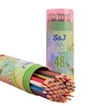 thumbnail image 3 of Clearance Under 5$ Back to S-chool Colored Pencils (48 Colors), Fdelink Color Pencils, Drawing Pencils, Color Drawing Tools for C-hildren and Students, Suitable for Exams, Drawing and Sketching, 3 of 4