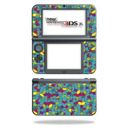 MightySkins NI3DSXL2-Bright Stones Skin Decal Wrap for New Nintendo 3DS XL 2015 - Bright Stones Each Nintendo 3DS XL (2015) kit is printed with super-high resolution graphics with a ultra finish. All skins are protected with MightyShield. This laminate protects from scratching  fading  peeling and most importantly leaves no sticky mess guaranteed. Our patented advanced air-release vinyl guarantees a perfect installation everytime. When you are ready to change your skin removal is a snap  no sticky mess or gooey residue for over 4 years. You can t go wrong with a MightySkin. Features Nintendo 3DS XL (2015) decal skin Nintendo 3DS XL (2015) case Nintendo 3DS XL (2015) skin Nintendo 3DS XL (2015) cover Nintendo 3DS XL (2015) decal This is Not a hard case. It is a vinyl skin/decal sticker and is NOT made of rubber  silicone  gel or plastic. Durable Laminate that Protects from Scratching  Fading & Peeling Will Not Scratch  fade or Peel Nintendo 3DS XL (2015) NOT IncludedSpecifications Design: Bright Stones Compatible Brand: Nintendo Compatible Model: 3DS XL (2015) - SKU: VSNS54954