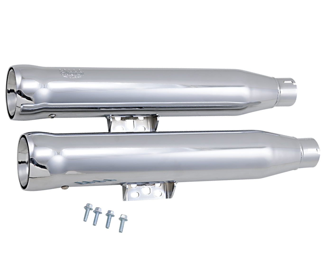 Cobra 3" Neighbor Hater Chrome SlipOn Mufflers (6048)