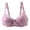 Pink, variant on CFLVAEK Lace Bra for Women Wireless Adjustable Straps Everyday Bra Push Up Full Coverage Bralette Comfort Breathable Seamless Tshirt Bras Pink XXXL
