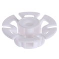 thumbnail image 1 of Soporte de enchufe blanco para el hogar, organizador de cables con ventosa para el baño, sin rastro, almacenamiento libre, 2 uds., 1 of 5