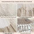 thumbnail image 2 of Hammock Chair Super Large Hanging Chair Soft-Spun Cotton Rope Weaving Chair, 2 of 4
