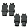 thumbnail image 2 of Convertidor IEC320 C8 a IEC320 C5, 10 A, 250 V, 2,5 A, 250 V, adaptador de cable de alimentación para ordenador portátil, adaptador de corriente UPS, servidor, 4 unidades, 2 of 14