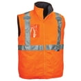 thumbnail image 2 of Ergodyne GloWearÂ® 8287 Type R Class 2 Convertible Thermal Jacket, Orange, 4XL, 2 of 4