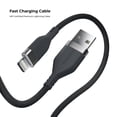 thumbnail image 4 of Liquipel Powertek Premium Braided USB-A to Lightning Cable - Black, 4 of 5
