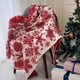 thumbnail image 4 of xihome Manta navideña tejida y acogedora para sof o cama, ideal para el invierno. Perfecta para decorar la sala de estar o como manta de regazo., 4 of 4