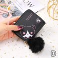 thumbnail image 4 of Cute Kitten Wallet, Cartoon Cat, Mini Furballs, Credit Card Holder, Zipper J4, 4 of 8