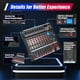 thumbnail image 2 of Mezclador de audio para DJ KeruRome de 8 canales con entrada USB MP3 Bluetooth, 2 of 7