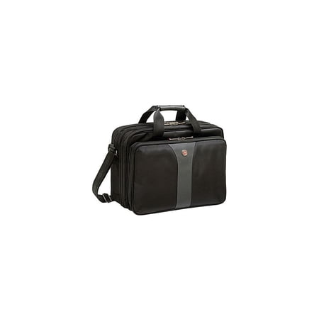 Wenger LEGACY 16-inch Double Gusset Laptop Case - Laptop carrying case - 16-inch - black gray