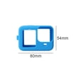 thumbnail image 3 of Funda de silicona para GoPro Hero 10 9 Película protectora Tapa de lente (Azul) Ehuebsd Para estrenar, 3 of 9