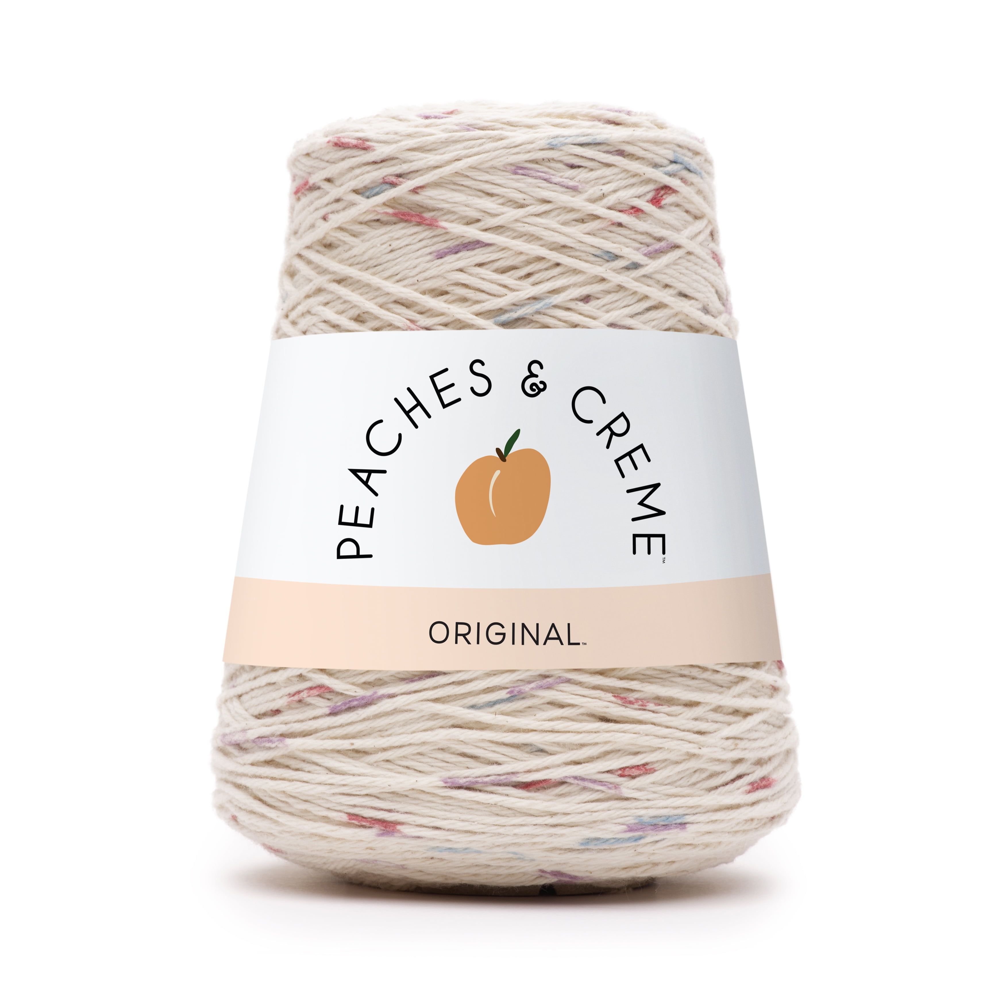 Peaches cream cotton yarn