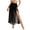 Black, variant on Vedolay Midi Skirt for Womens Casual Elastic High Waist Tiered Layered A Line Skirt,Black S