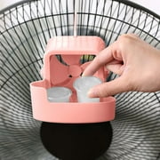Portable Cooler, Air Cooler, Cooled with Ice Cubes without Drilling, Electric Fan Refrigeration Household Floor Fan Desktop Summer Ice Head Fan, Suitable for Bedroom, Office Fans and Other Scenarios