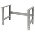 Adjustable Height Workbench CChannel Leg, Plastic Laminate Square Edge