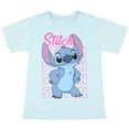 thumbnail image 2 of Disney Lilo & Stitch Girls' Stitch Hands On Hips Pose Kids Short Sleeve Graphic Print T-Shirt, 2 of 4