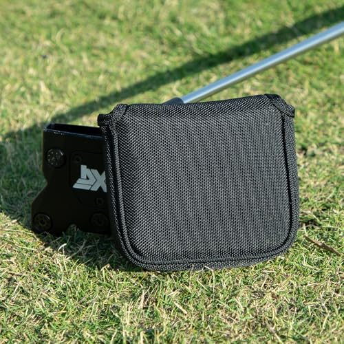 Golf Putter Covers Mallet Putter Headcover with Magnetic Closure Golf Club Cover for Most Brand