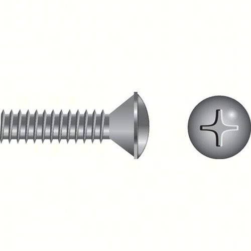 SeaChoice 59701; 1/4-20 X 1-1/2 Philoval Machine Screw 4/ Bag