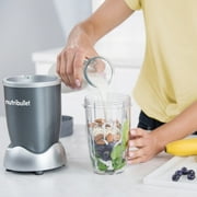 NutriBullet Silver Magic Bullet Superfood Nutrition Extractor Blender, 8 Piece