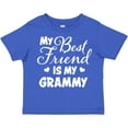 thumbnail image 3 of Inktastic My Best Friend is My Grammy with Hearts Boys or Girls Toddler T-Shirt, 3 of 5
