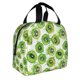 thumbnail image 2 of Fotbe Green Kiwi Bolsa Térmica con Estampado y Forro de Aluminio Grueso Bolsa de Almuerzo con Bolsillo Frontal para Hombres y Mujeres, Ideal para Trabajo, Escuela, 2 of 8