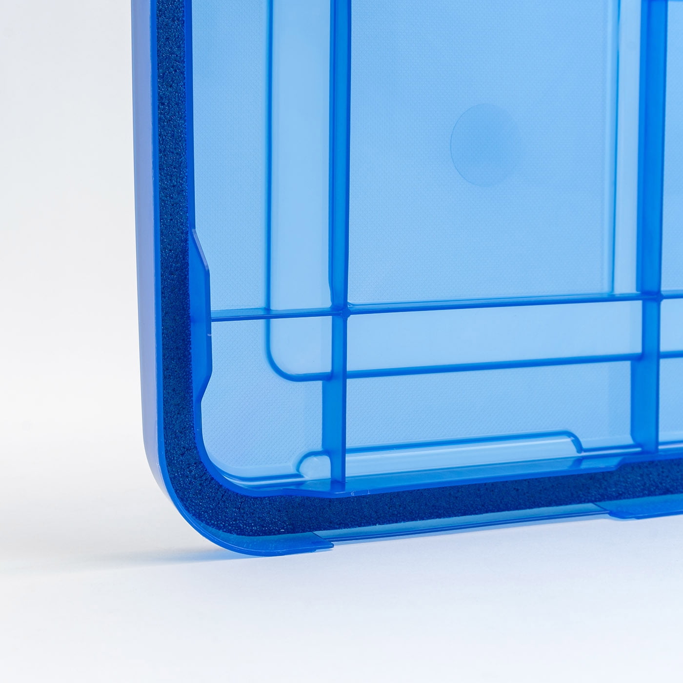 IRIS 44 Qt. Plastic Storage Bins with Sealed Lids, Clear Gasket Box, Airtight Containers 4Pk