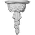 thumbnail image 1 of Ekena Millwork SH09X04X12CH 9.75 In. W X 4.5 In. D X 12.12 In. H Architectural Tassel And Ribbon Shelf, 1 of 1