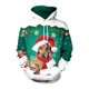 thumbnail image 3 of Sudadera con capucha de Navidad para hombre, ropa de calle 3D con estampado, jersey de manga larga con bolsillo, abrigo masculino, otoño, 3 of 4