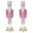 thumbnail image 1 of Sunnydaze 37" Kenneth the Princely Christmas Nutcracker Statue - 2Pk, 1 of 10
