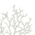thumbnail image 4 of 14" x 16" White Polystone Textured Porous Coral Sculpture with Acrylic Base, by DecMode, 4 of 11
