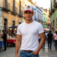 thumbnail image 2 of Byfri Mexico Flag Mesh Trucker Hat Breathable Outdoor Sun Baseball Cap 56-60cm, 2 of 7