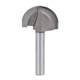 thumbnail image 1 of Fresa de router de 1/4" de vástago, diámetro de corte de 1 pulgada, caja central, 2 flautas, punta de acero de alto carbono, 1 of 3