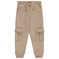 thumbnail image 3 of Stitch Stone Boys 3 Pack CVC Fleece Joggers, Soft, Comfortable, and Durable Sweatpants JETBK, Sizes 10/12, 3 of 4