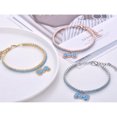 thumbnail image 4 of SNNROO 1pc Oceanic Color Cubic Zirconia Cat & Dog Necklace Pet Jewelry CZ Color-Protecting Collar, 4 of 7