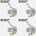 thumbnail image 3 of Long Length Water Heater Supply Hose 4 Point Fitting Home Appliance Part Suitable for Residential and Commercial Use, 3 of 8