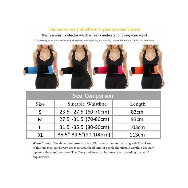 NK Ultra Firm Control Shapewear, Waist Cincher Tummy Trainer Body Slimming  Fitness Shaper, Lumbar Back Support Belt, 1003, Size S-XL 