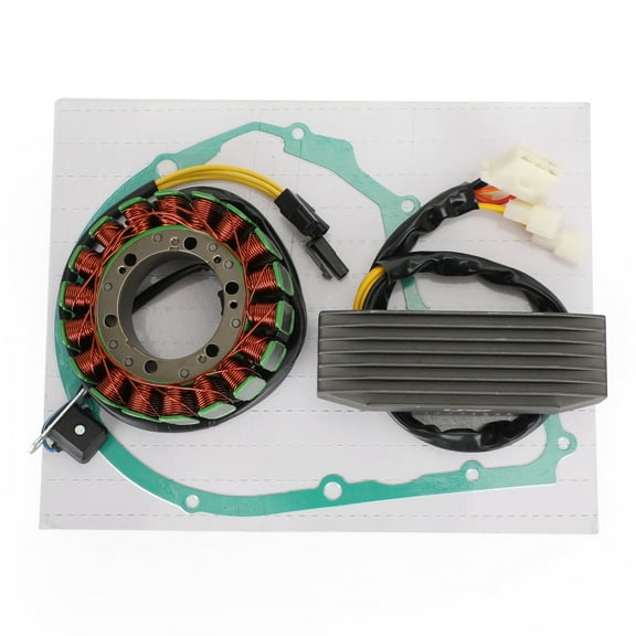 Magneto Coil Stator Voltage Regulator Gasket Assy For Suzuki VS 600 700 750 800 GL Intruder 1985-2004