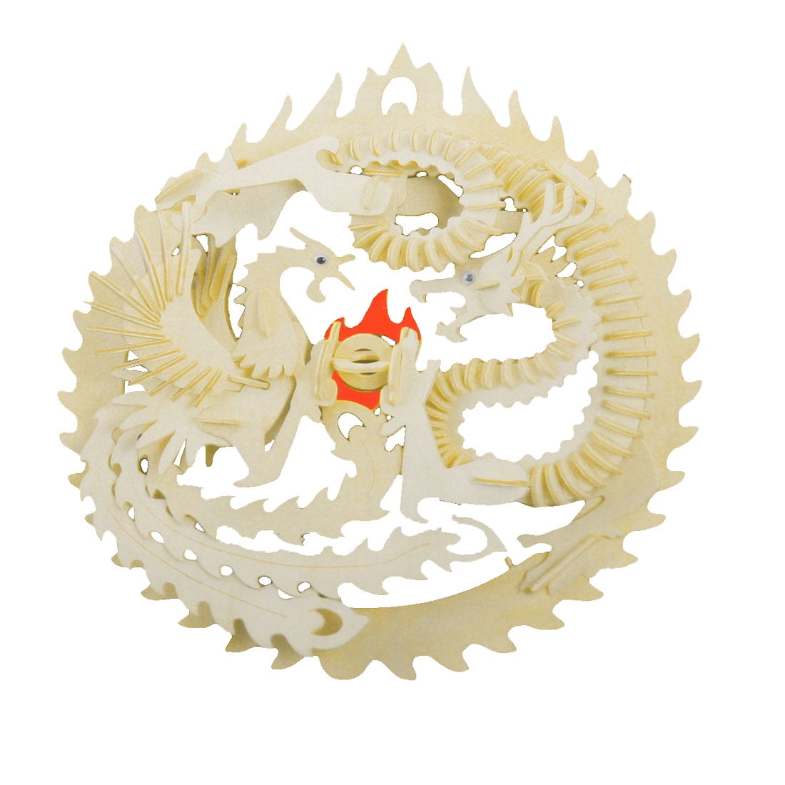 3d Wooden Lucky Dragon And Phoenix Model Puzzle Toy Woodcraft 3d Wooden Lucky Dragon And Phoenix Model Puzzle Toy Woodcraft Construction Kit Com