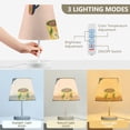 thumbnail image 5 of Coffee Mugs LED Desk Lamp Table Lamp USB Bedside Nightstand Small Lamp for Bedroom Living Room Kids Room, 5 of 8