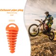 thumbnail image 2 of Tapón de lavado para motocicleta Protector de tubo de escape para, 2 of 6