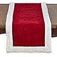 thumbnail image 3 of Saro Lifestyle 2050.R16108B Chemin de Table de Noël 16 x 108 Po avec Bordure Sherpa Blanche, 3 of 4