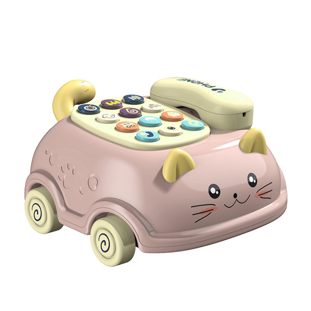 Cartoon Music Phone Baby Toys Educational Learning Toy Phone Gift for Kids Baby 