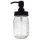 thumbnail image 2 of 8-pack Mason Jar Soap Dispenser Lid, Painted Black Rust Proof Lotion Dispenser Lid For Regular Mout, 2 of 5