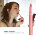 thumbnail image 3 of EIMELI Solid Lip Gloss Matte Lipstick Pen Waterproof with Pencil Sharpener Alcohol-free, 3 of 6