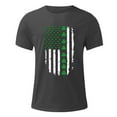 thumbnail image 4 of Besolor T-Shirts de la Saint-Patrick pour Hommes Imprimés Col Rond Manches Courtes Hauts Décontractés Été Blouse Graphique Tees, 4 of 4