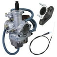 thumbnail image 4 of Carburetor ATV Carb with Throttle Cable 16100-HM8-B61 for 1997-2001 Honda Recon 250 250, 2002-2009 2011-2014 2016-2017 Honda Recon 250 250TE ES, 2002-2009 2011-2017 Honda Recon 250 250TM 2x4, 4 of 6