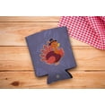 thumbnail image 2 of Fall Party Supplies Thanksgiving Turkey Pilgrim 12-Pack Can Coolers Coolies, 2 of 8
