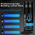 thumbnail image 5 of Hair Building Fibers(Black), Fill In Fine or Thinning Hair Instantly Thicker, Fuller Looking Hair - 3Pack, 5 of 9